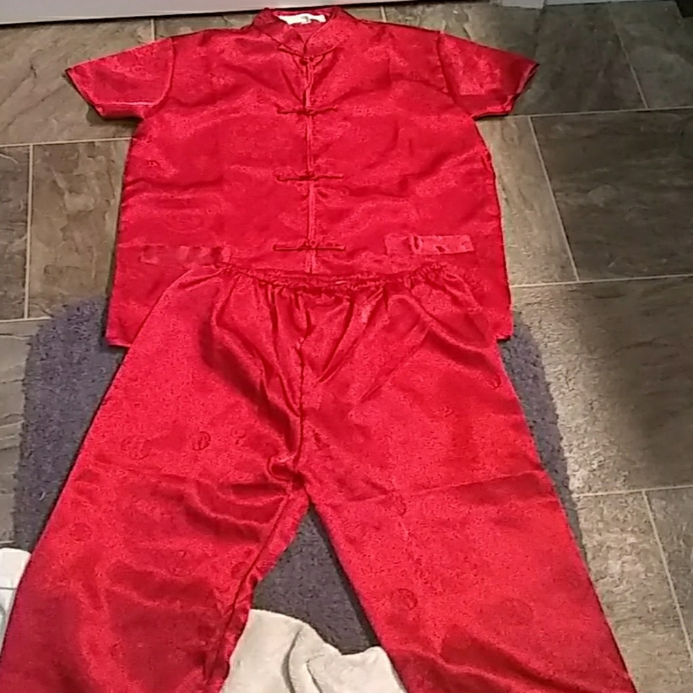 Red pajamas